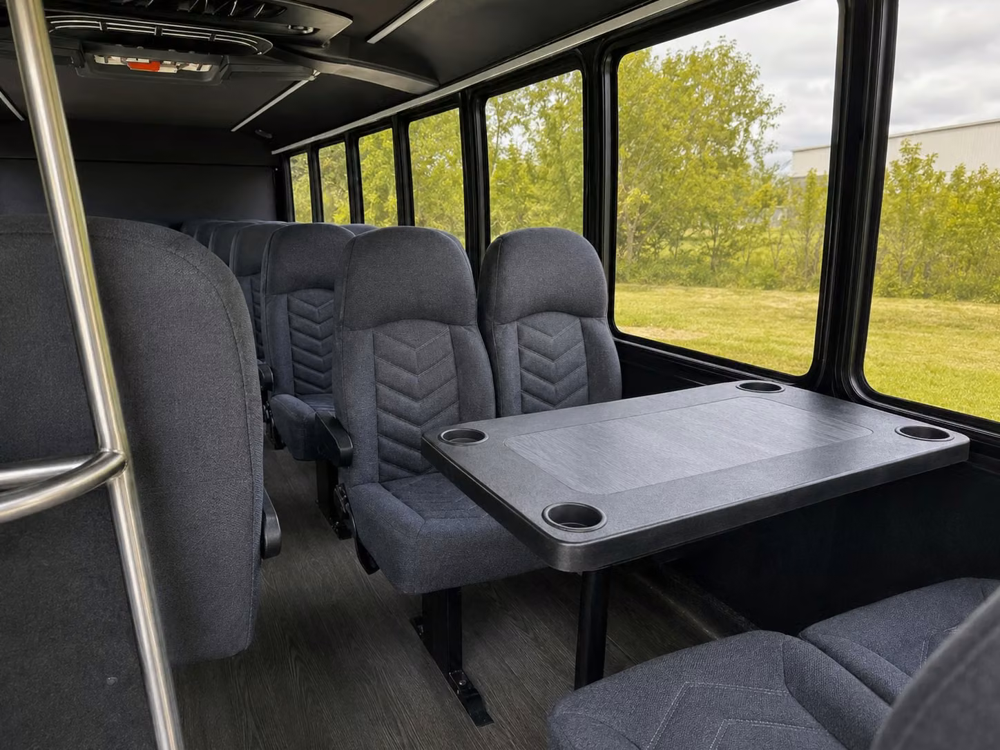 20 passenger minibus interior