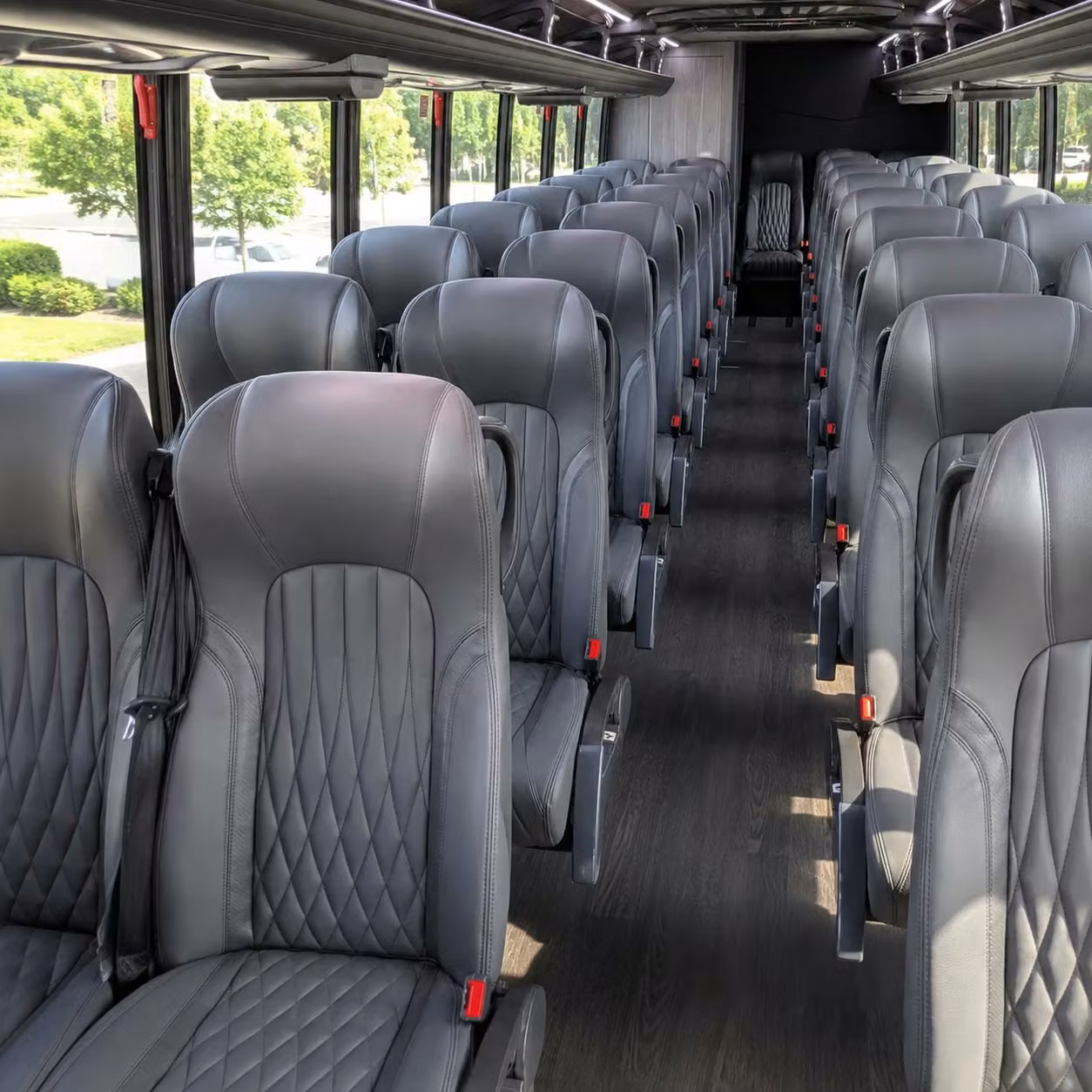 30 passenger minibus inside