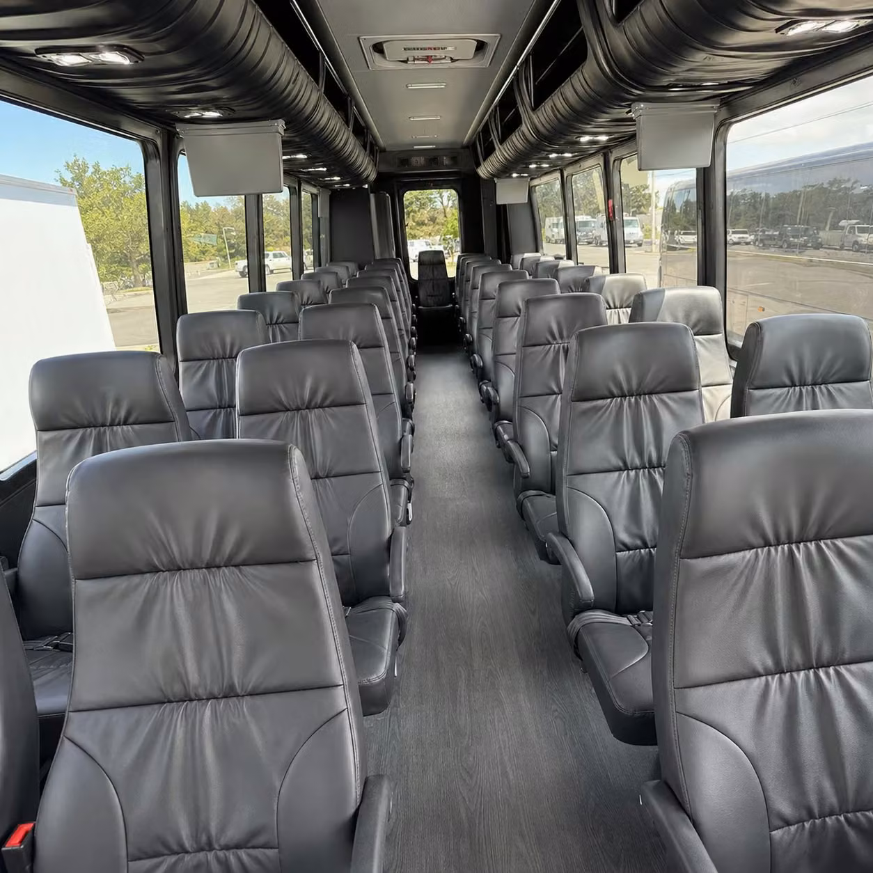 30 passenger minibus interior