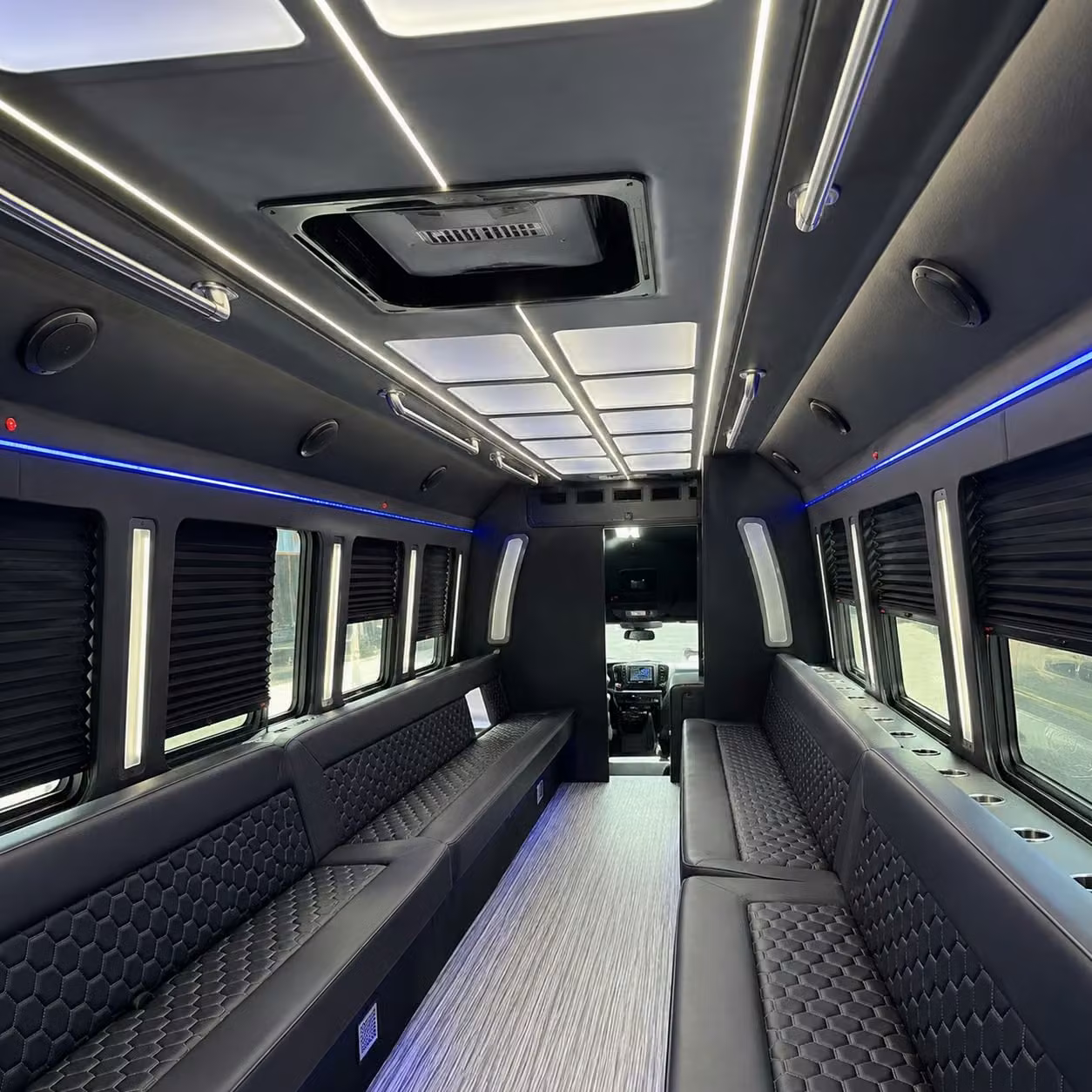 party bus interior