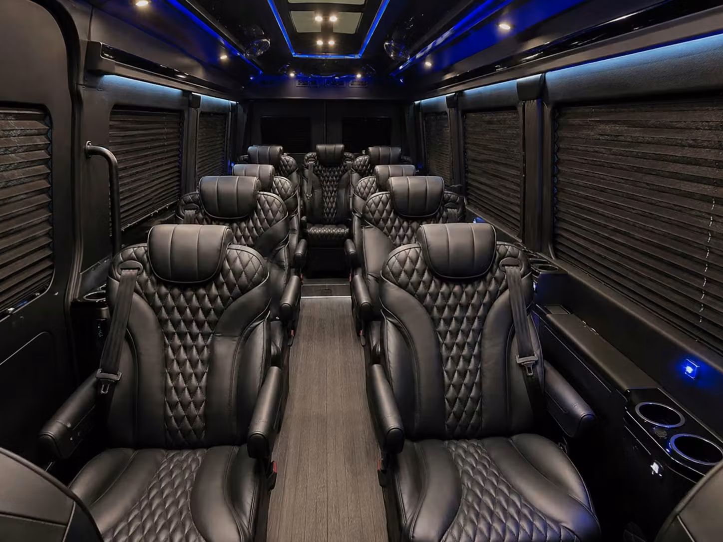 sprinter van with driver interior
